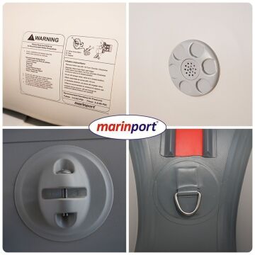 Marinport 3.30 Ahşap Taban Şişme Bot + Suzuki 6 HP Deniz Motoru