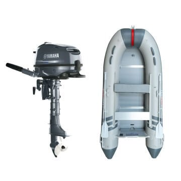Marinport 3.30 Ahşap Taban Şişme Bot + Yamaha 6 HP Deniz Motoru