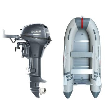 Marinport 3.30 Ahşap Taban Şişme Bot + Yamaha 9.9 HP Deniz Motoru