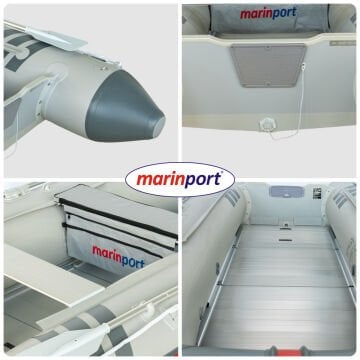 Marinport 3.30 Alüminyum Katlanır Tabanlı Şişme Bot