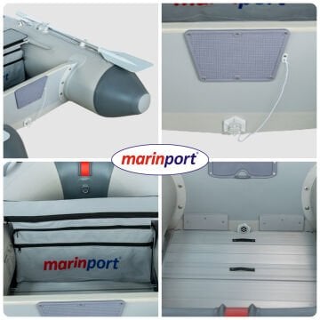 Marinport 2.30 Alüminyum Katlanır Tabanlı Şişme Bot