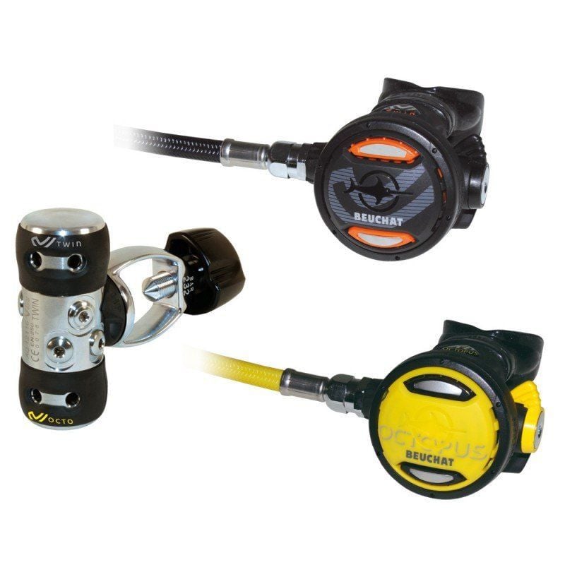 Beuchat Regülatör Set V-TWIN 1.2. Kademe, Ahtapot VRT2