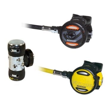 Beuchat Regülatör Set V-TWIN 1.2. Kademe, Ahtapot VRT2