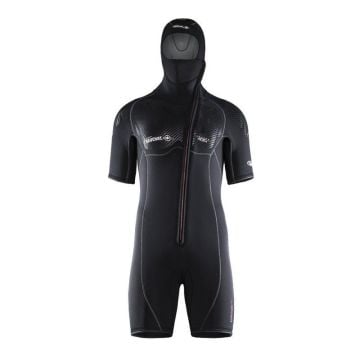 Beuchat Shorty FOCEA COMFORT5, 5mm. Erkek Başlıklı Dalış Elbisesi