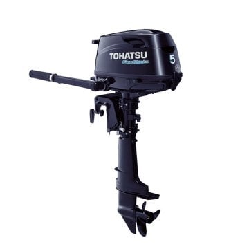 Tohatsu 5HP Uzun Şaft Manuel 4 Zamanlı Deniz Motoru