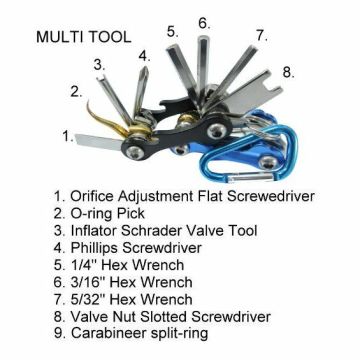 KRAKEN Tamir Aleti Multi-Tool Çoklu Anahtar Takımı