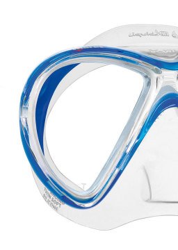 Mares X-Vu LiquidSkin Dalış Maskesi Mavi