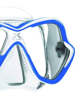 Mares X-Vision 14 Dalış Maskesi Mavi