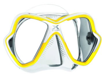 Mares X-Vision 14 Dalış Maskesi Sarı