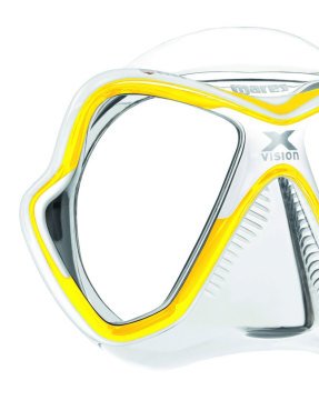 Mares X-Vision 14 Dalış Maskesi Sarı