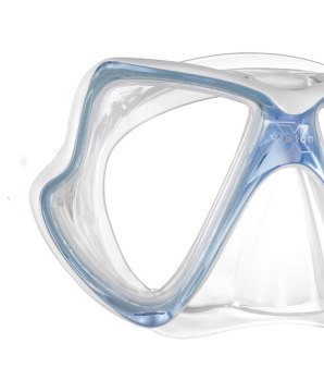 Mares X-Vision Mid Dalış Maskesi Açık Mavi
