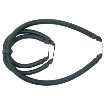Beuchat Zıpkın Lastik 16 mmx2 + 19 mm İp Palamut, Revolution Zıpkın için, Üçlü, Siyah