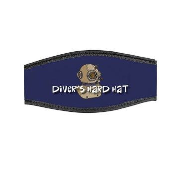 BESTDIVERS Maske Arkalığı DIVER’S HARD HAT, Neopren, Velkrolu