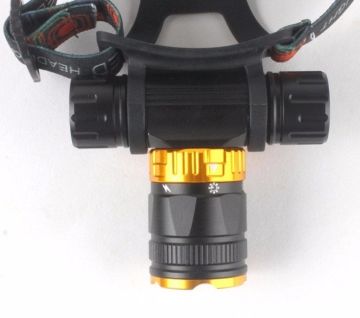 Led Kafa Feneri + Pil Gri