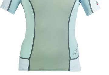 Mares Trilastic Kısa Kol Kadın Rash Guard Gri