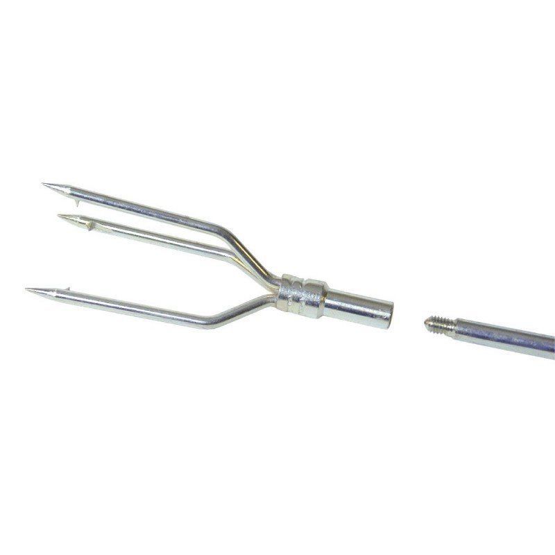 Beuchat Zıpkın Uç 2li Tridents küçük krom - metrik M6