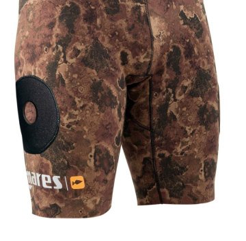 Mares Pocket 2mm OpenCell Short Camo Brown