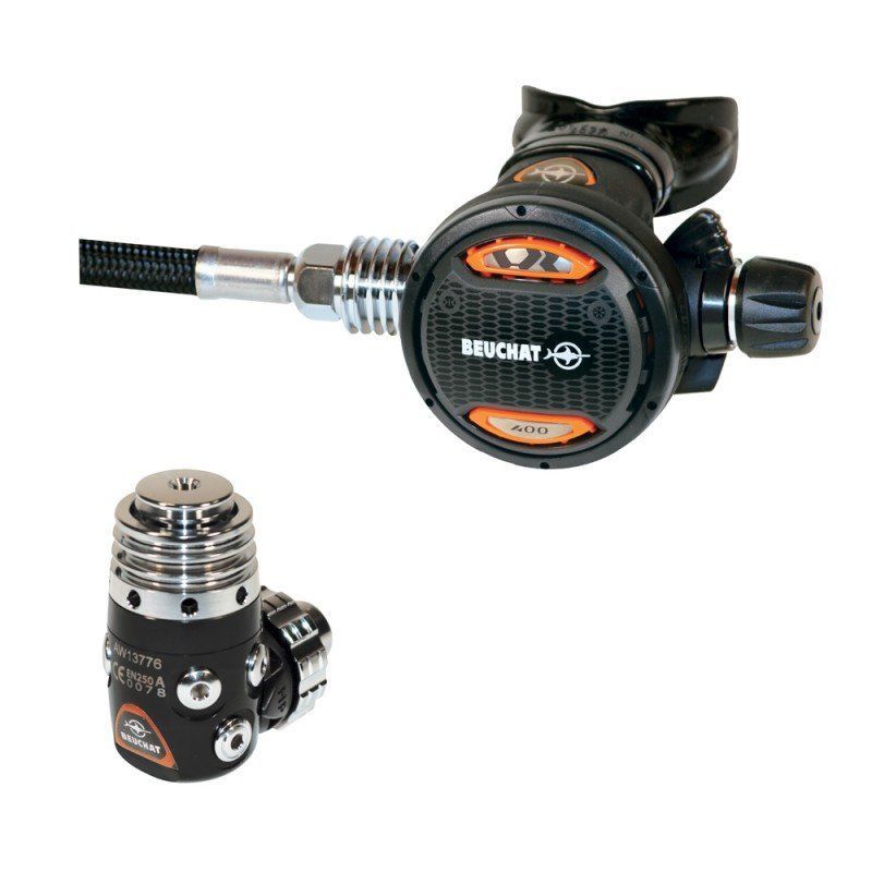 Beuchat Regülatör VR400 1.2 Kademe, Regülatör Çantası ile