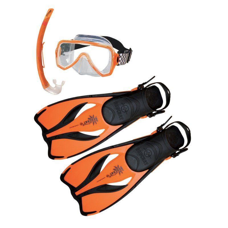 Beuchat SET PMS OCEO Çocuk Palet, Maske, Şnorkel