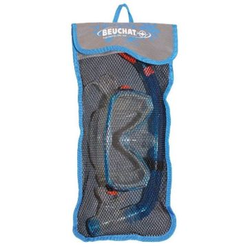 Beuchat SET MS OCEO Maske Şnorkel (Tahliyeli) Turkuaz