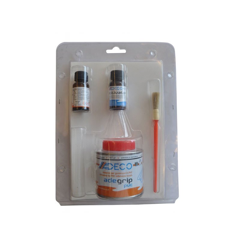 Adeco PVC Bot Tamir Kiti (Gri)