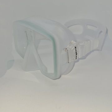Kraken Maske M22 Çerçevesiz Şeffaf Silikon, Tek camlı