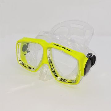 Kraken Maske M366 Şeffaf Silikon, Çift camlı