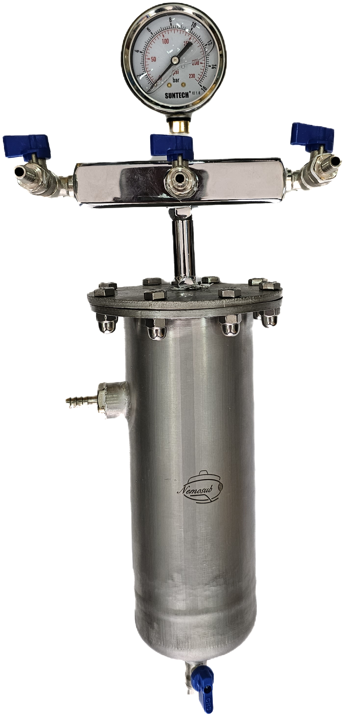 Kompresör Filitresi-3 çıkış 10mm Hortum için