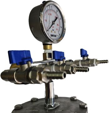 Kompresör Filitresi-3 çıkış 8mm Hortum için