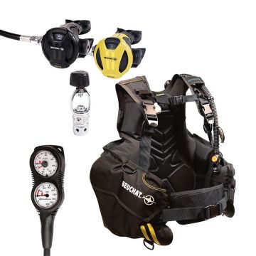Beuchat Scuba Set ECO, 1Dive Bc, Regülatör, Ahtapot, Konsol