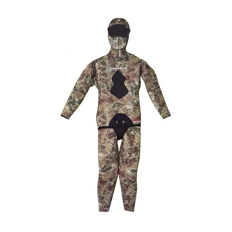 Kraken Elbise Camugreen Kamuflaj 5 mm. Serbest Dalış Elbisesi