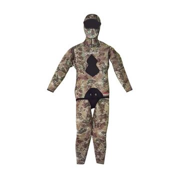 Kraken Elbise Camugreen Kamuflaj 5 mm. Serbest Dalış Elbisesi