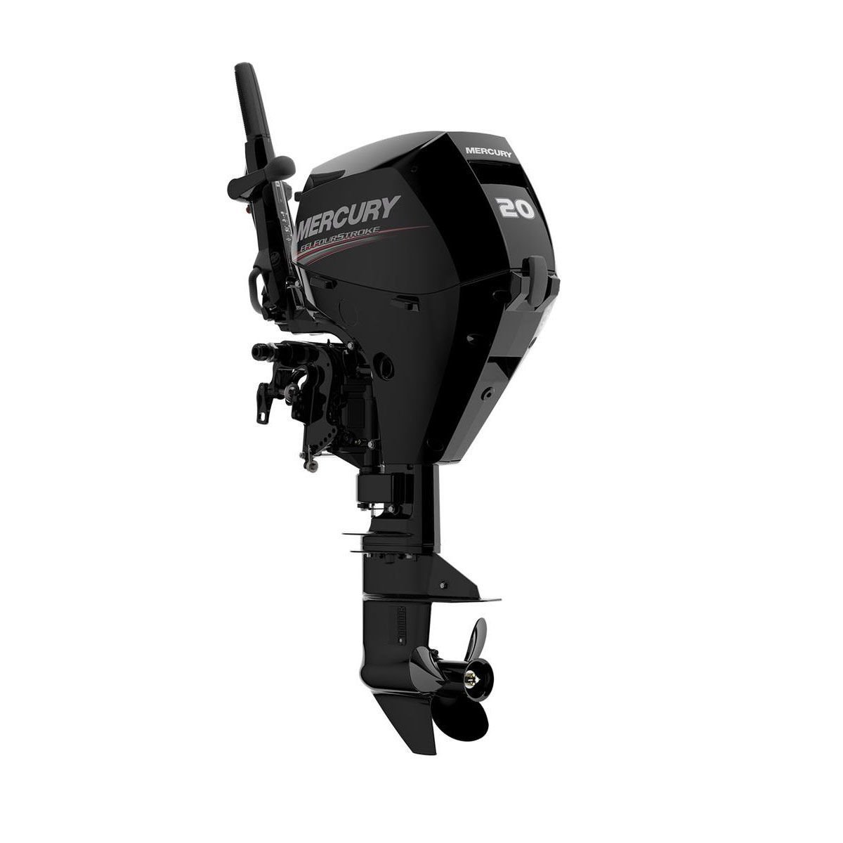 Mercury 20 HP ELH Uzun Şaft Manuel - Marşlı Deniz Motoru
