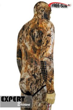 Free-Sub Expert Brown Comfort 5mm Serbest Dalış Elbisesi
