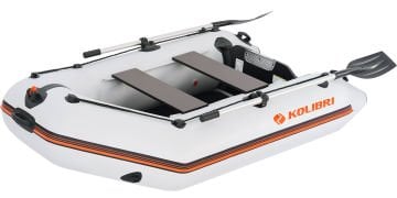 Kolibri KM-245D Ahşap Katlanır Tabanlı Şişme Bot Gri