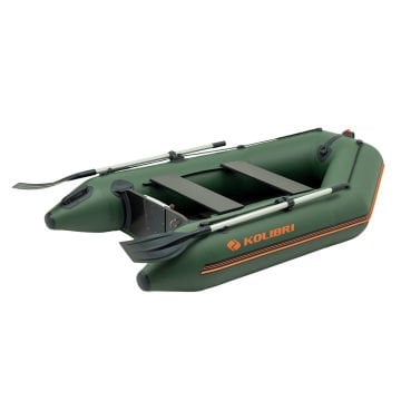 Kolibri KM-245D Ahşap Katlanır Tabanlı Şişme Bot Yeşil