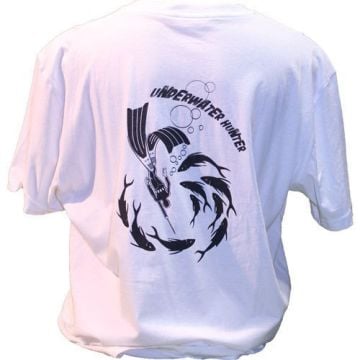 Kraken T-Shirt Hunter Avcı Beyaz