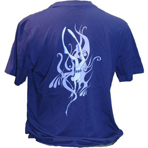 Kraken T-Shirt Tribal Avcı Lacivert
