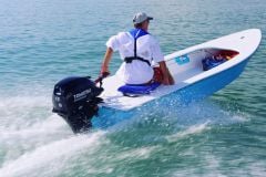 Tohatsu 15HP Uzun Şaft Manuel - Marşlı 4 Zamanlı Deniz Motoru