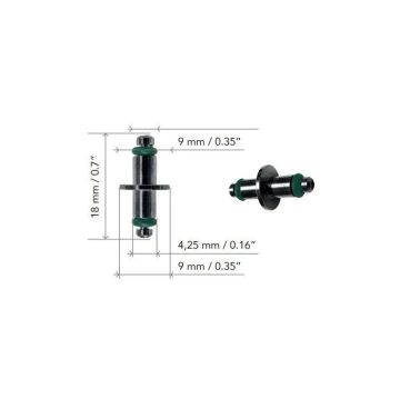 Kraken Gösterge Basınç Ölçer Swivel Fırdöndü Tombul tip