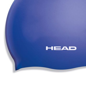 Head Silicone Flat Çocuk Havuz Bonesi Mavi