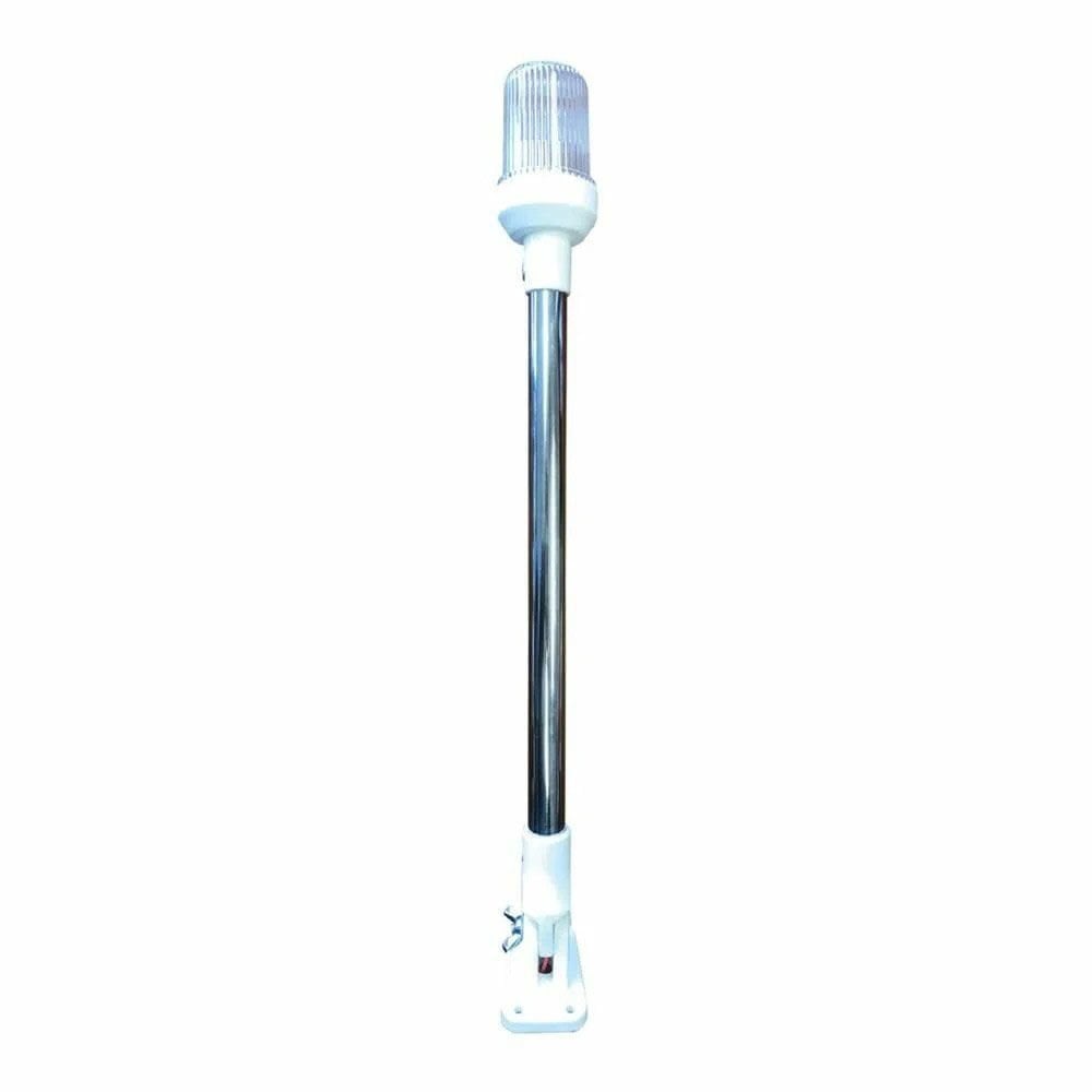 Işıklı Bayrak Direği 40cm 12V - Ampul