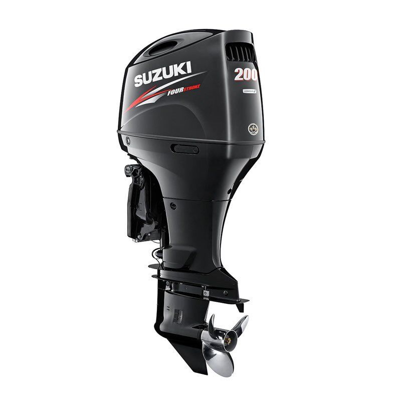 Suzuki 200 HP Extra Uzun Şaft Direksiyonlu Elektronik Deniz Motoru
