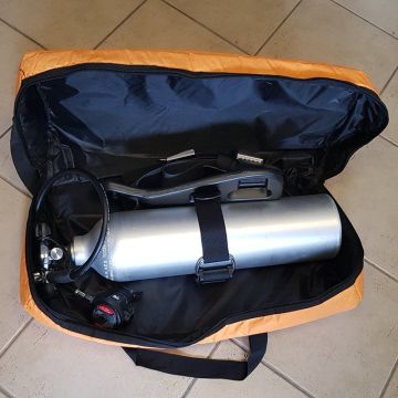 TEKNE SCUBA SET 3 L Çantalı, Beuchat Regülatörlü