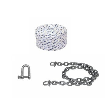 40mt İp ve 2mt Zincir Set