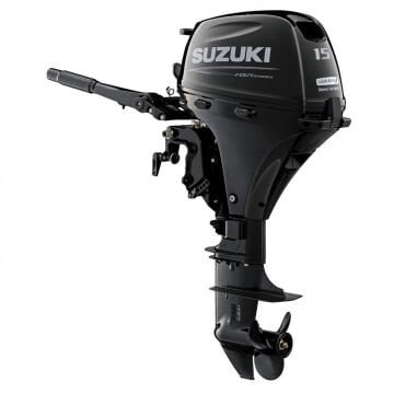 Suzuki 15 HP Kıasa Şaft Manuel&Marşlı 4 Zamanlı Deniz Motoru