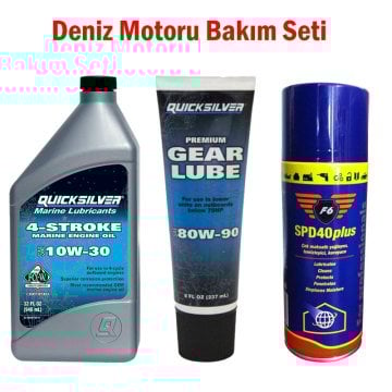 Deniz Motoru Bakım Seti (3 Parça)