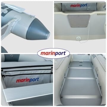 Marinport 300 Ahşap Tabanlı Şişme Bot + Mercury 3.5 HP Deniz Motoru