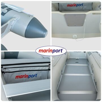Marinport 330 Ahşap Tabanlı Şişme Bot + Mercury 3.5 HP Deniz Motoru