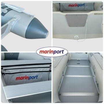 Marinport 330 Ahşap Tabanlı Şişme Bot + Suzuki 6 HP Deniz Motoru